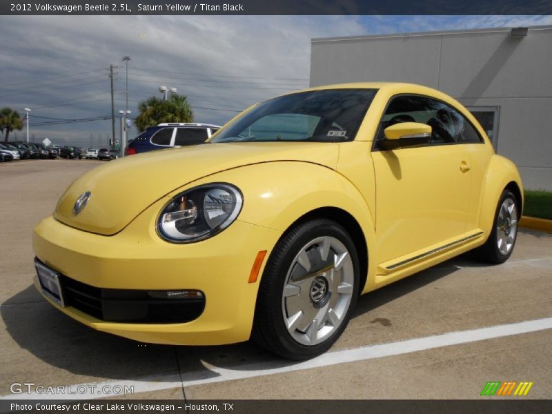Front 3/4 View of 2012 Beetle 2.5L