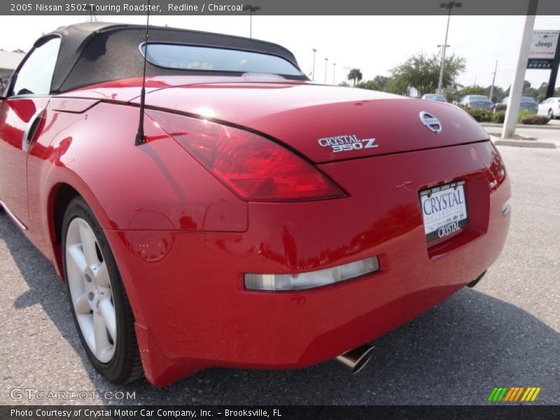 Redline / Charcoal 2005 Nissan 350Z Touring Roadster