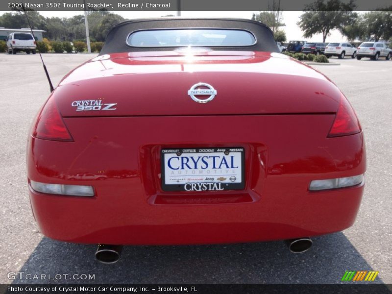 Redline / Charcoal 2005 Nissan 350Z Touring Roadster