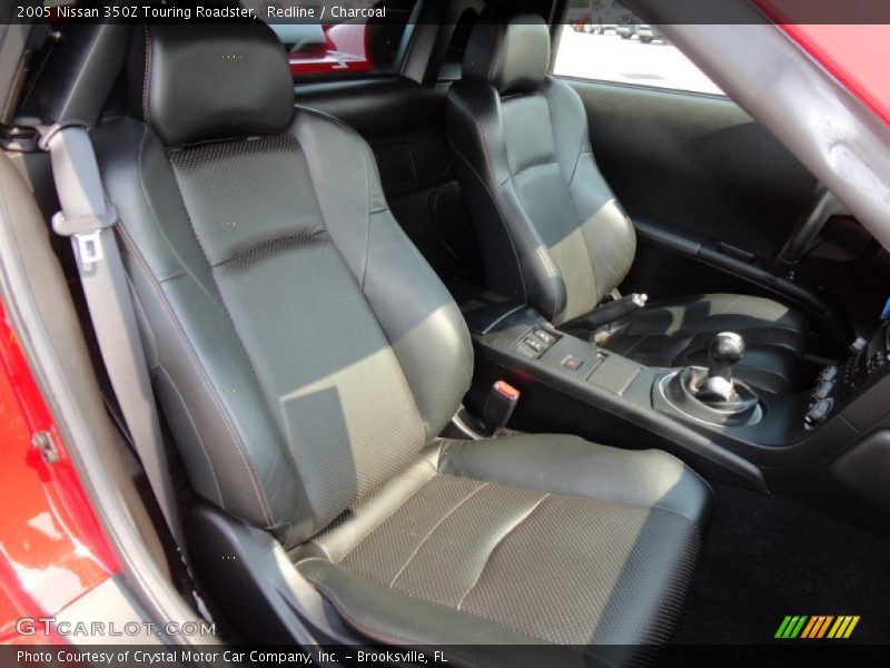 Redline / Charcoal 2005 Nissan 350Z Touring Roadster