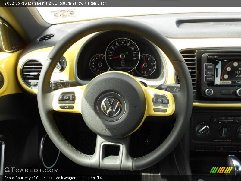  2012 Beetle 2.5L Steering Wheel