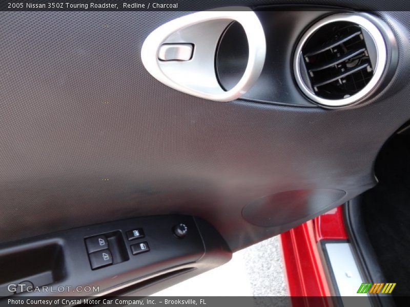 Redline / Charcoal 2005 Nissan 350Z Touring Roadster