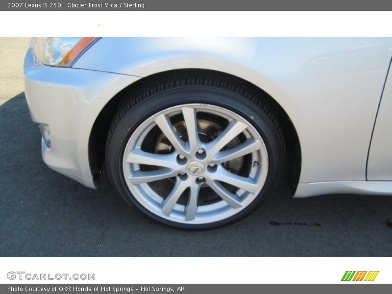 Glacier Frost Mica / Sterling 2007 Lexus IS 250