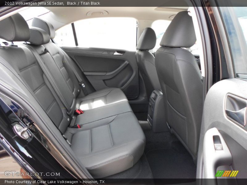 Black / Titan Black 2012 Volkswagen Jetta SE Sedan