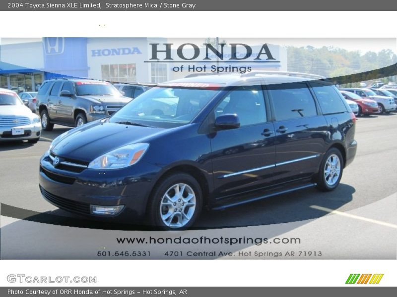 Stratosphere Mica / Stone Gray 2004 Toyota Sienna XLE Limited