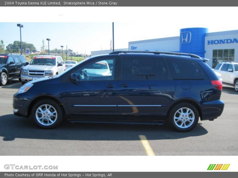 Stratosphere Mica / Stone Gray 2004 Toyota Sienna XLE Limited