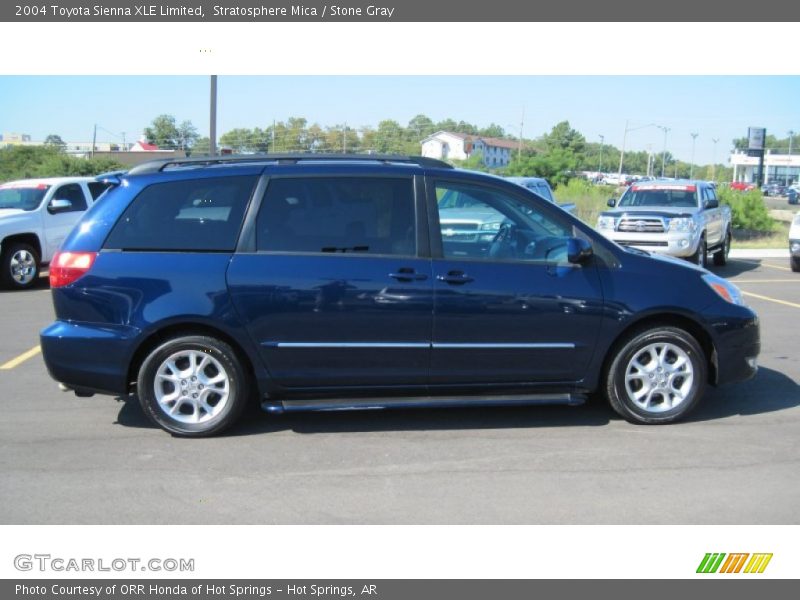 Stratosphere Mica / Stone Gray 2004 Toyota Sienna XLE Limited