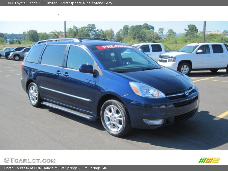 Stratosphere Mica / Stone Gray 2004 Toyota Sienna XLE Limited