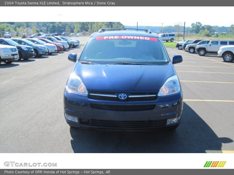 Stratosphere Mica / Stone Gray 2004 Toyota Sienna XLE Limited