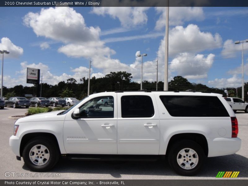  2010 Suburban LT Summit White