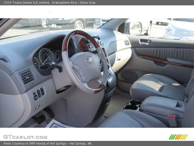 Stratosphere Mica / Stone Gray 2004 Toyota Sienna XLE Limited