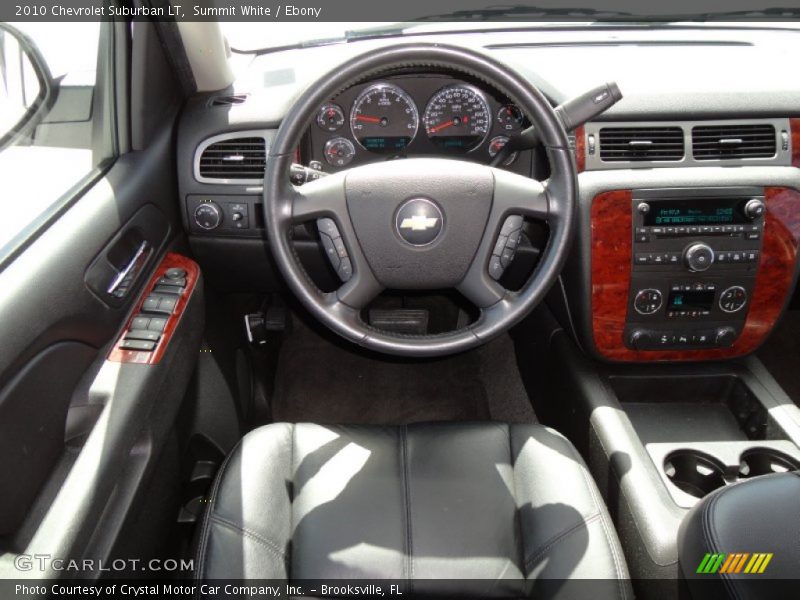 Summit White / Ebony 2010 Chevrolet Suburban LT