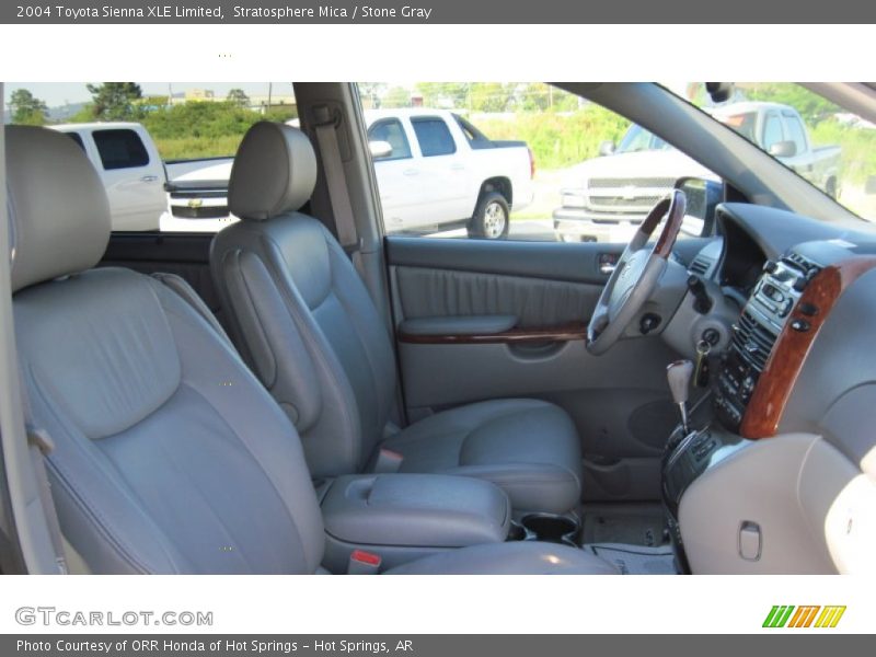 Stratosphere Mica / Stone Gray 2004 Toyota Sienna XLE Limited