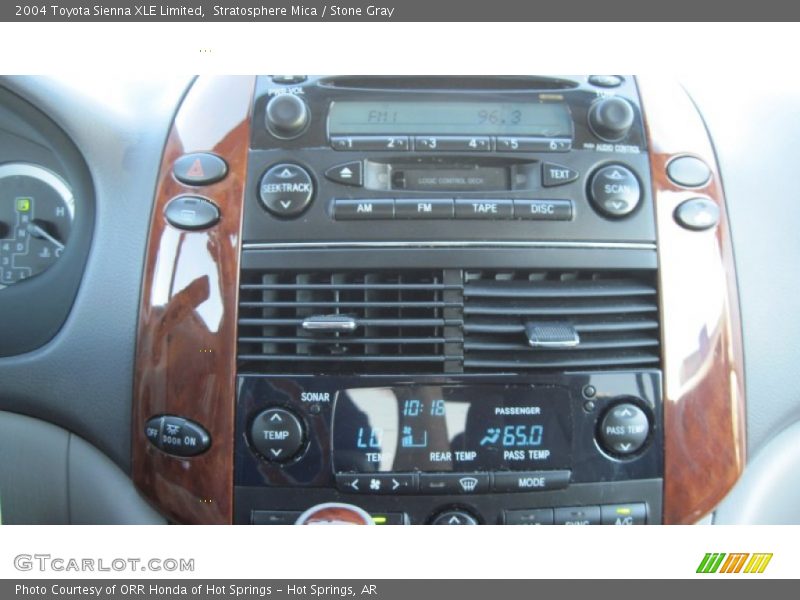 Stratosphere Mica / Stone Gray 2004 Toyota Sienna XLE Limited