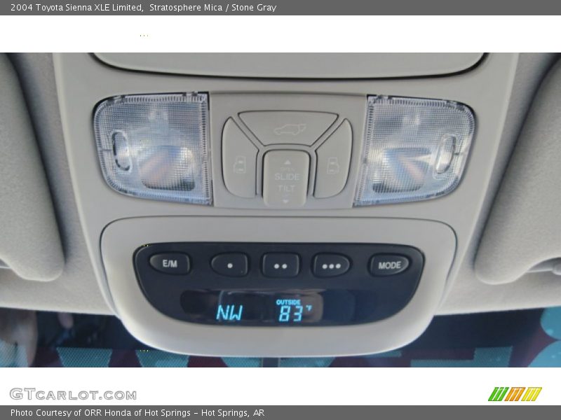 Stratosphere Mica / Stone Gray 2004 Toyota Sienna XLE Limited