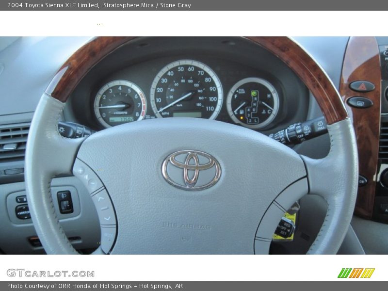 Stratosphere Mica / Stone Gray 2004 Toyota Sienna XLE Limited