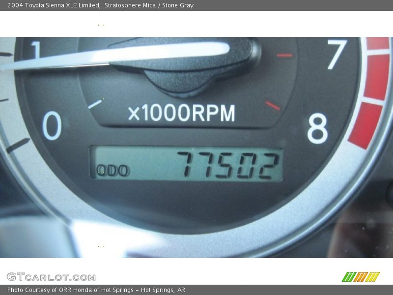 Stratosphere Mica / Stone Gray 2004 Toyota Sienna XLE Limited