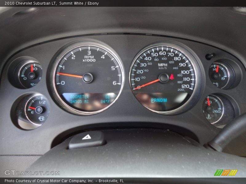  2010 Suburban LT LT Gauges