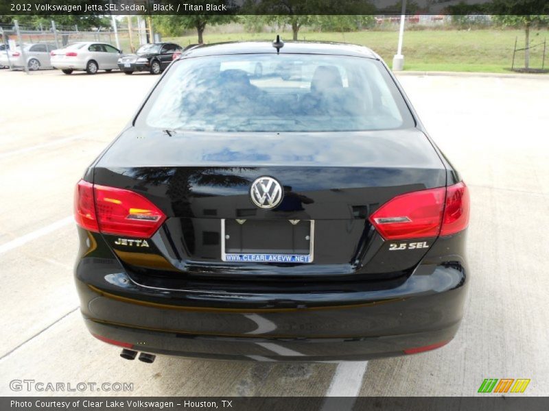 Black / Titan Black 2012 Volkswagen Jetta SEL Sedan