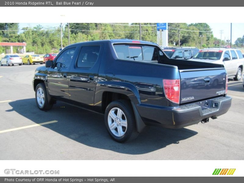 Bali Blue Pearl / Gray 2010 Honda Ridgeline RTL