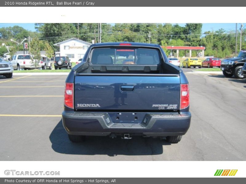 Bali Blue Pearl / Gray 2010 Honda Ridgeline RTL