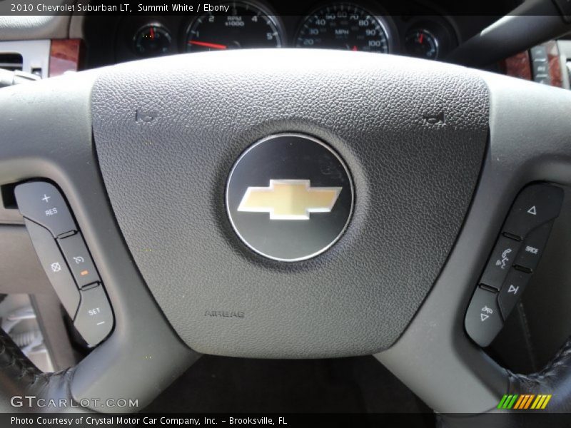 Summit White / Ebony 2010 Chevrolet Suburban LT