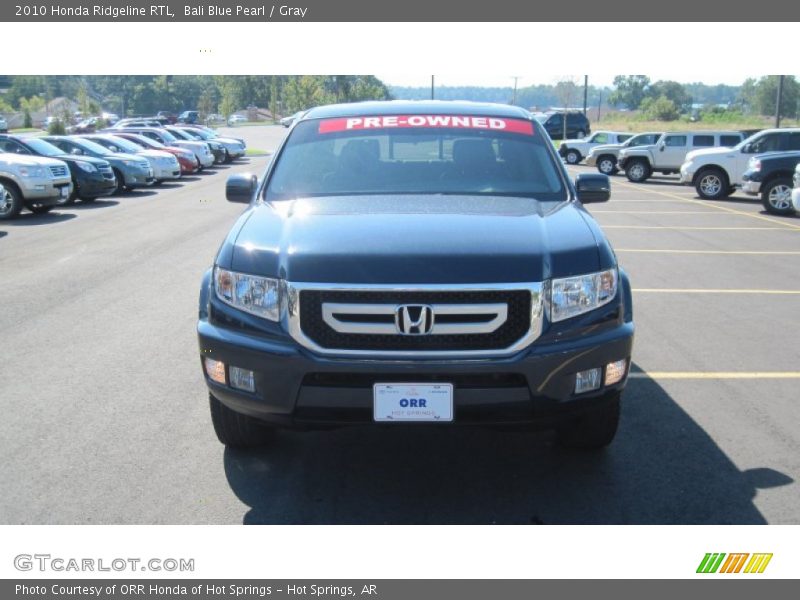 Bali Blue Pearl / Gray 2010 Honda Ridgeline RTL