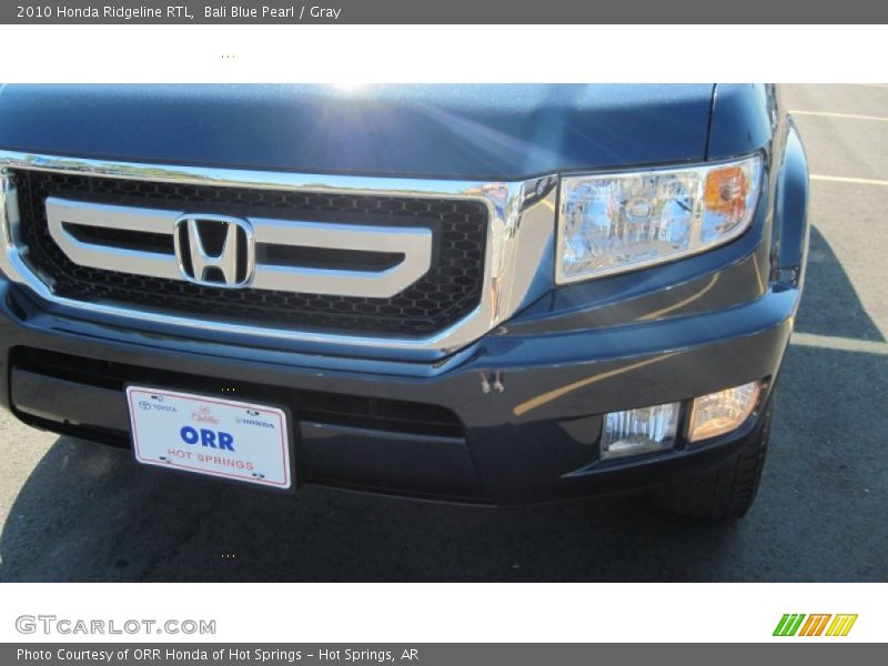 Bali Blue Pearl / Gray 2010 Honda Ridgeline RTL