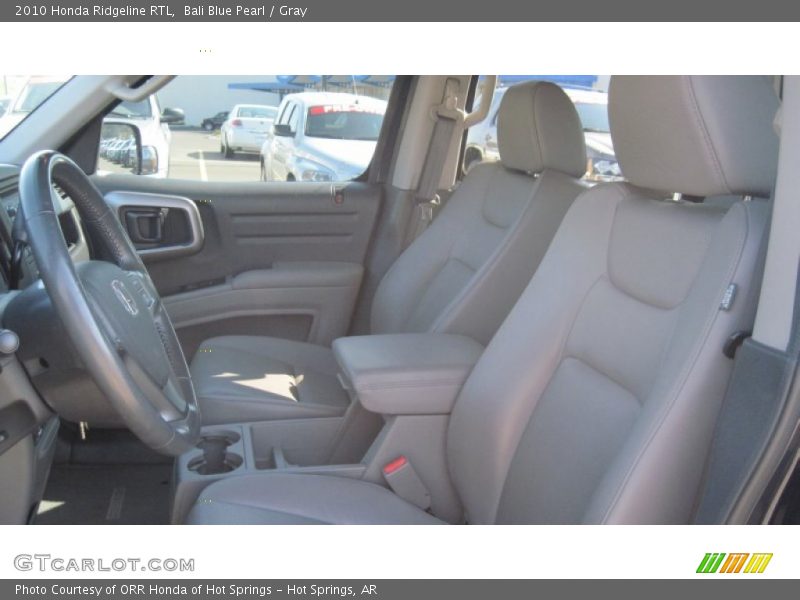 Bali Blue Pearl / Gray 2010 Honda Ridgeline RTL