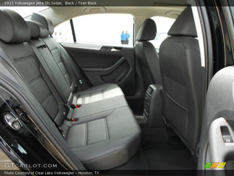  2012 Jetta SEL Sedan Titan Black Interior
