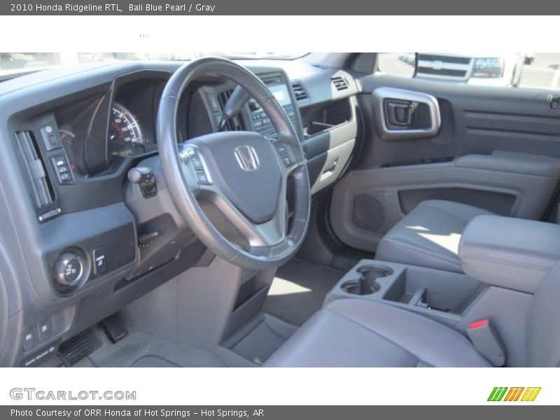 Bali Blue Pearl / Gray 2010 Honda Ridgeline RTL