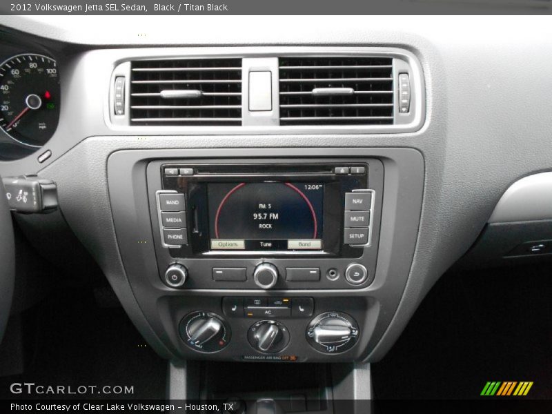 Controls of 2012 Jetta SEL Sedan