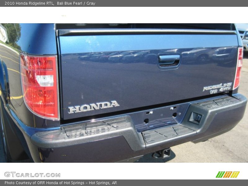 Bali Blue Pearl / Gray 2010 Honda Ridgeline RTL