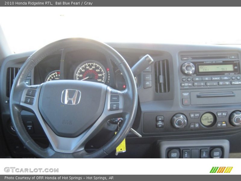 Bali Blue Pearl / Gray 2010 Honda Ridgeline RTL