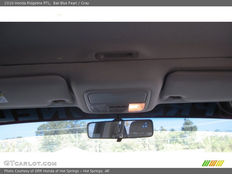 Bali Blue Pearl / Gray 2010 Honda Ridgeline RTL