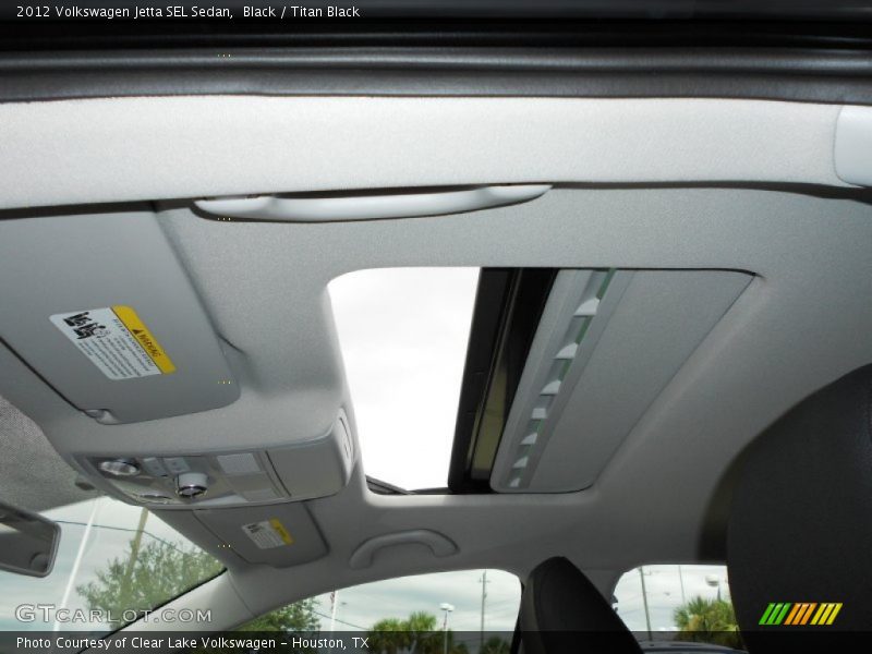 Black / Titan Black 2012 Volkswagen Jetta SEL Sedan
