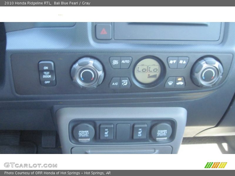 Bali Blue Pearl / Gray 2010 Honda Ridgeline RTL