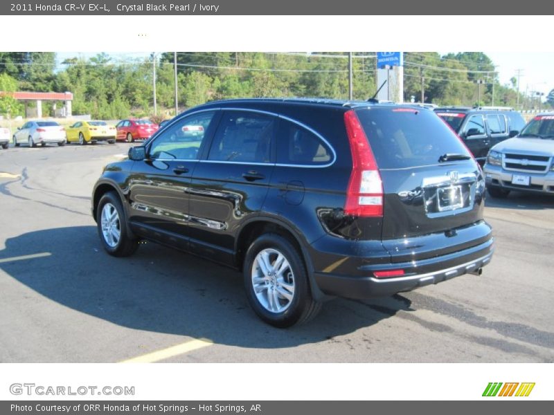 Crystal Black Pearl / Ivory 2011 Honda CR-V EX-L