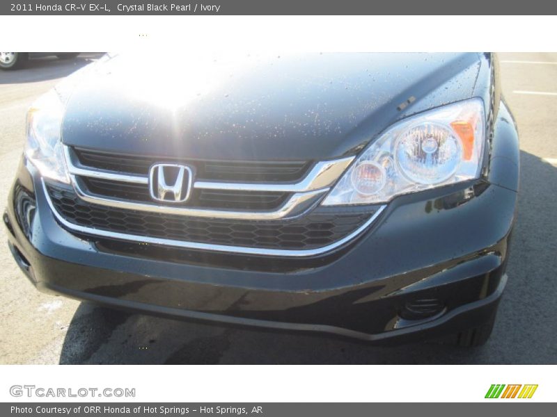 Crystal Black Pearl / Ivory 2011 Honda CR-V EX-L