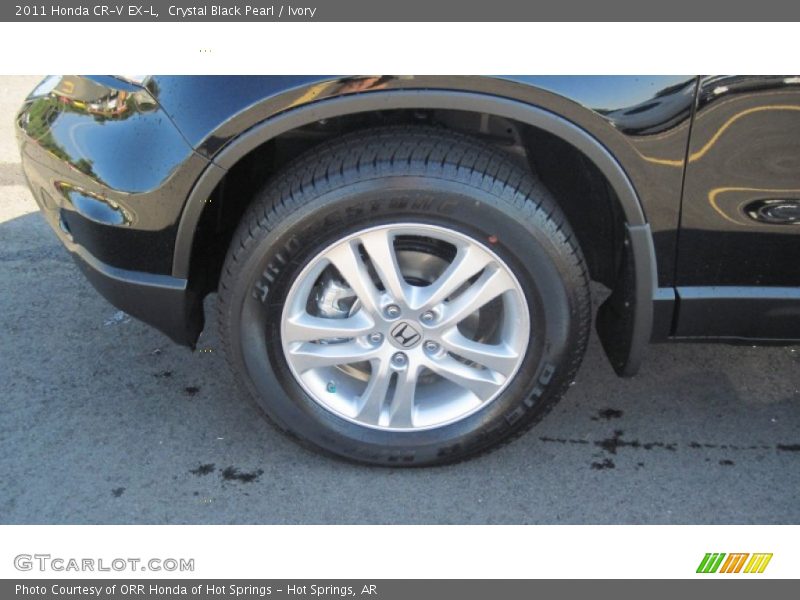 Crystal Black Pearl / Ivory 2011 Honda CR-V EX-L