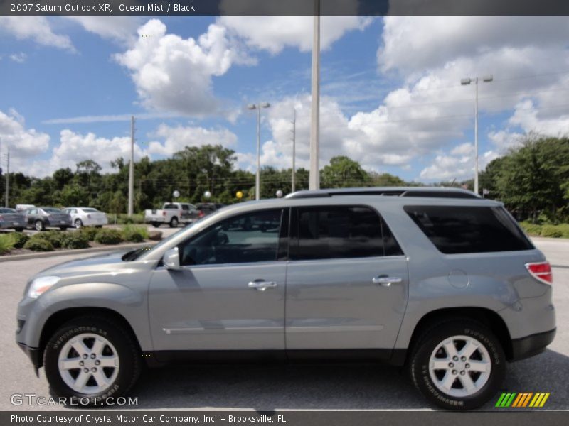 Ocean Mist / Black 2007 Saturn Outlook XR