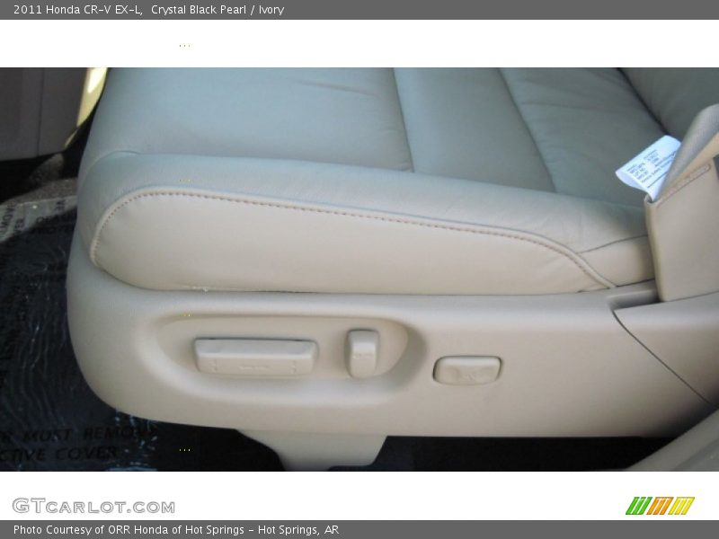 Crystal Black Pearl / Ivory 2011 Honda CR-V EX-L