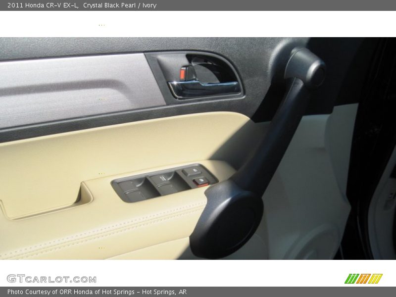 Crystal Black Pearl / Ivory 2011 Honda CR-V EX-L