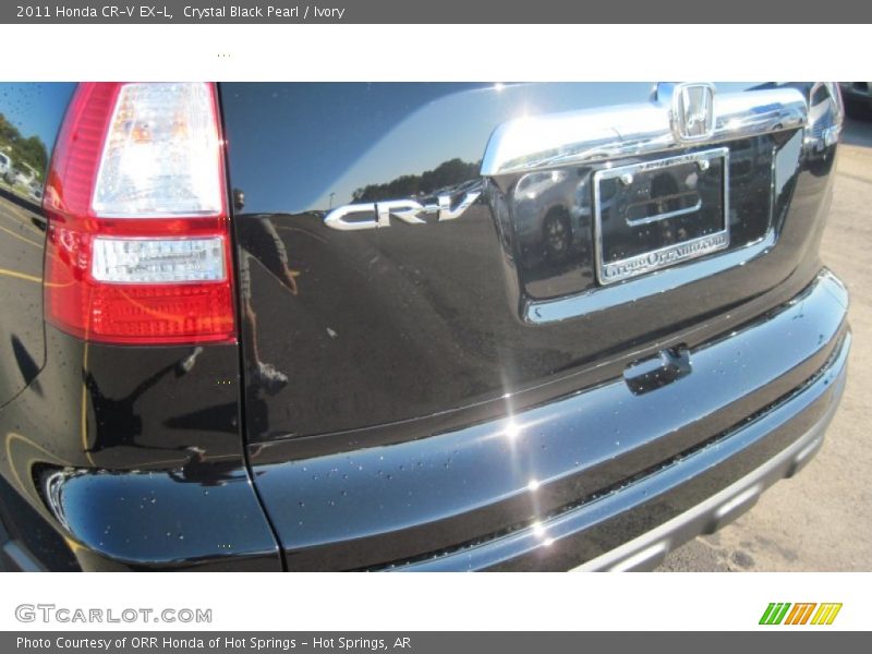 Crystal Black Pearl / Ivory 2011 Honda CR-V EX-L