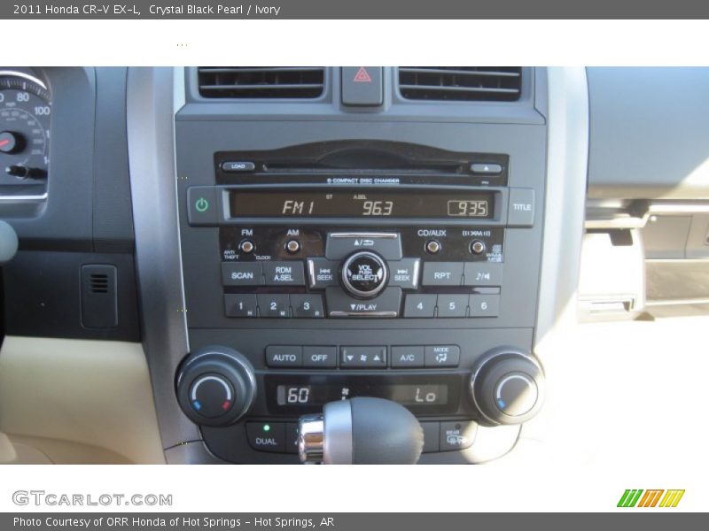 Crystal Black Pearl / Ivory 2011 Honda CR-V EX-L