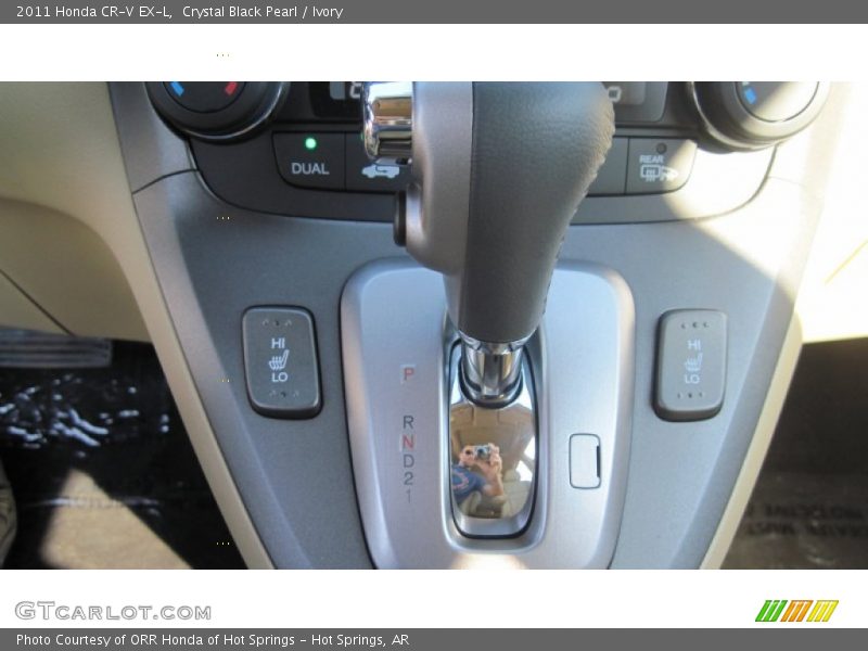 Crystal Black Pearl / Ivory 2011 Honda CR-V EX-L