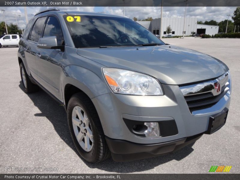 Ocean Mist / Black 2007 Saturn Outlook XR