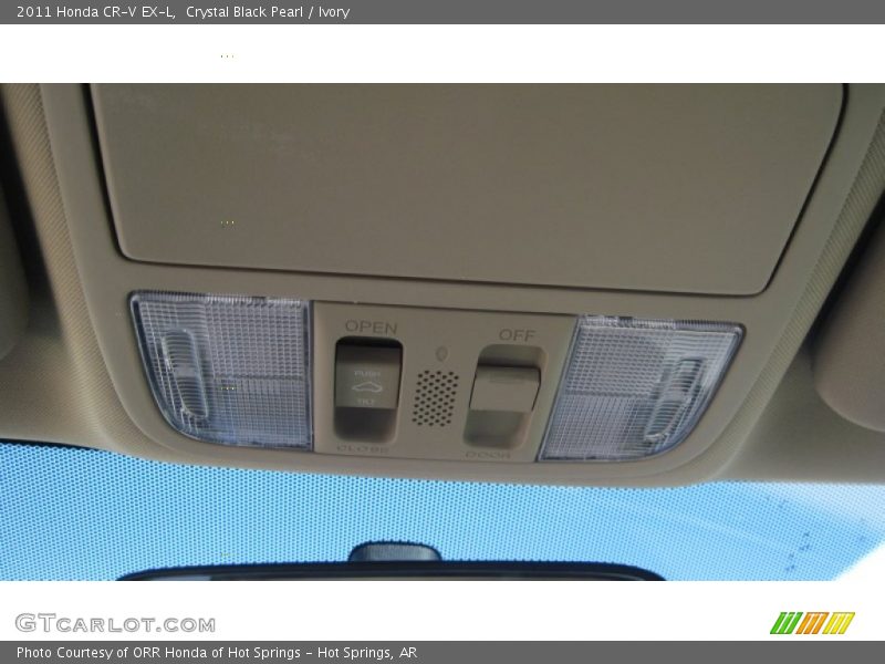Crystal Black Pearl / Ivory 2011 Honda CR-V EX-L