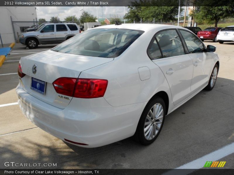 Candy White / Titan Black 2012 Volkswagen Jetta SEL Sedan
