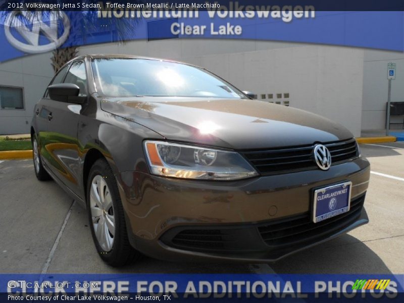 Toffee Brown Metallic / Latte Macchiato 2012 Volkswagen Jetta S Sedan